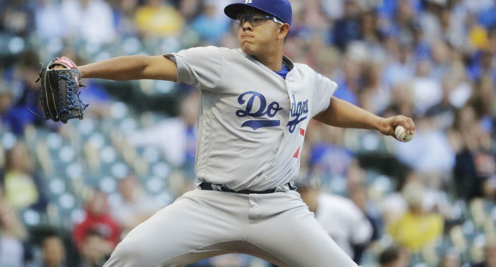 Julio Urias, “El Culichi”, lanzador mexicano de los Dodgers de Los