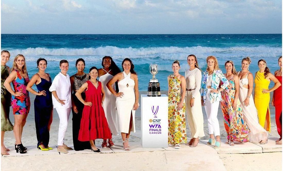 WTA Finals Cancún Así quedaron definidos los grupos del torneo De10