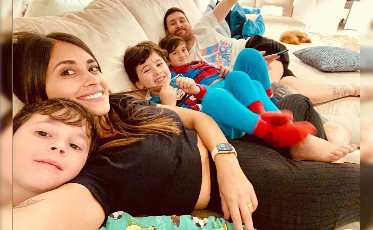 Ellos son los hijos de Lionel Messi y su esposa Antonella Roccuzzo