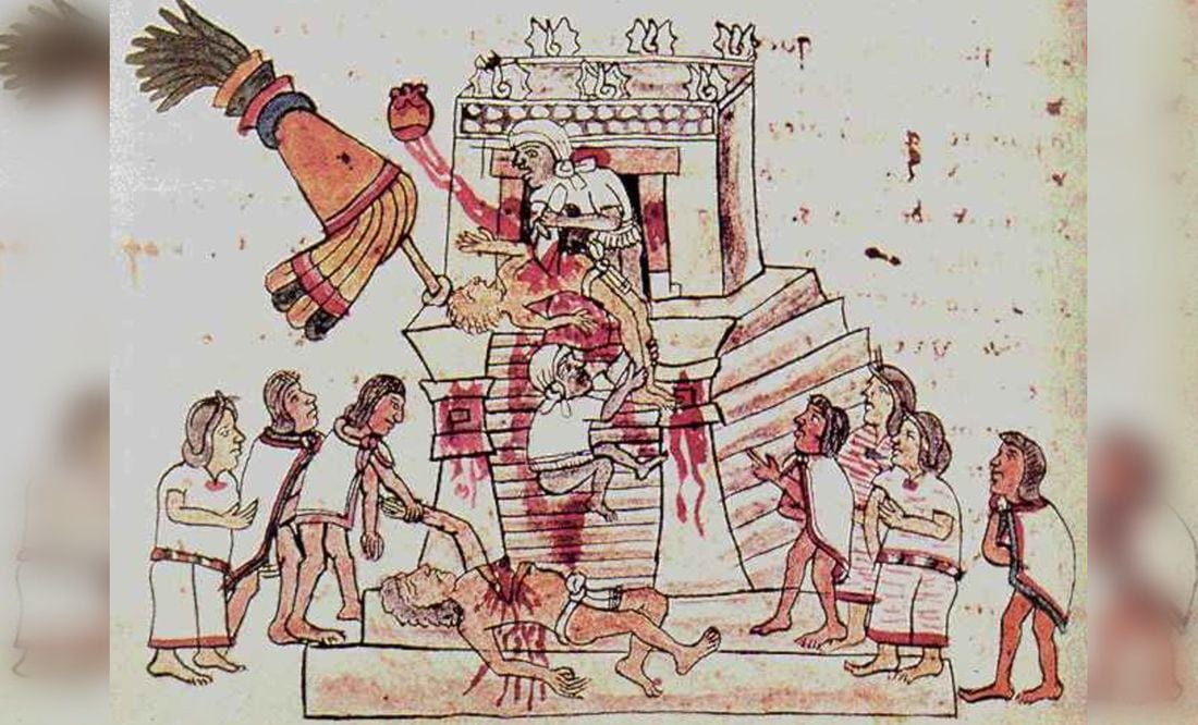 Los Sacrificios Humanos Durante El Imperio Azteca