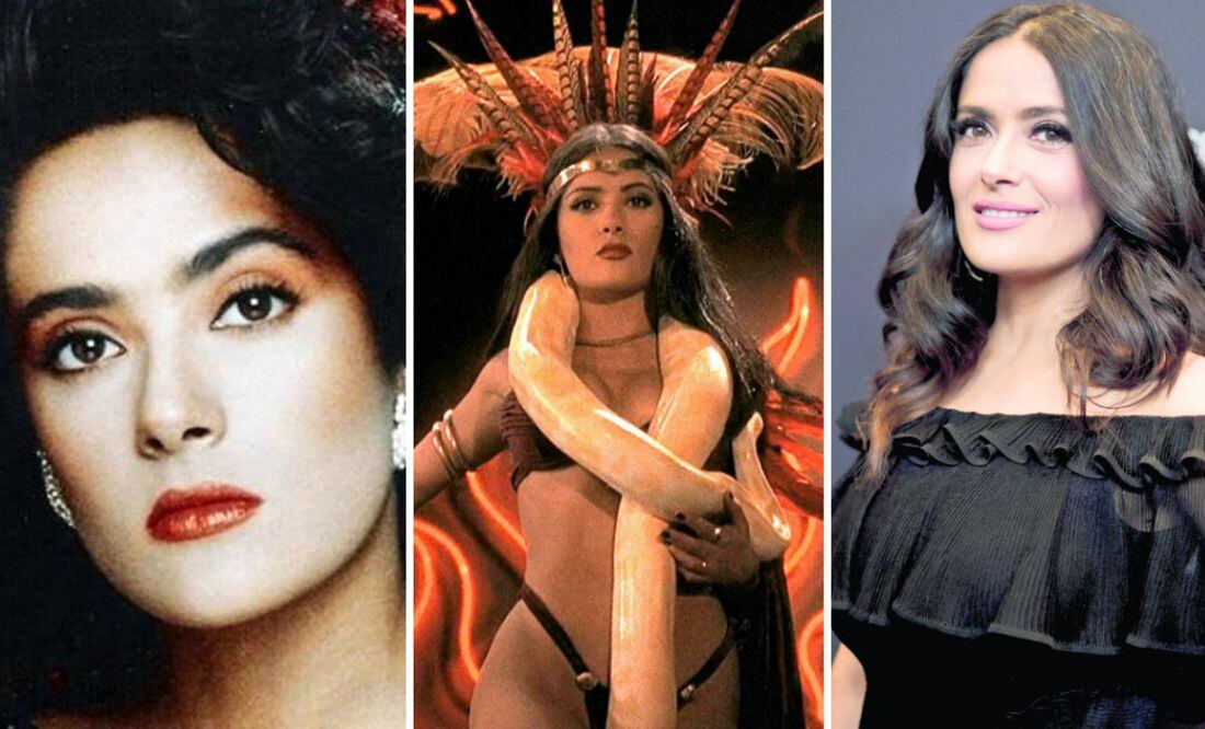 años de Salma Hayek fotos del antes y después de la actriz mexicana De Sports