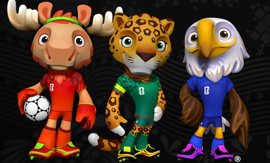Mundial 2026: FIFA presenta a Clutch, Zayu y Maple como mascotas del Mundial 2026