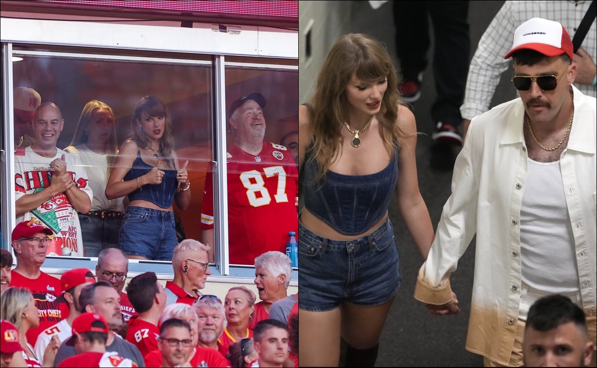 Travis Kelce rentó todo un bar para celebrar la victoria de Chiefs con Taylor Swift y sus amigos